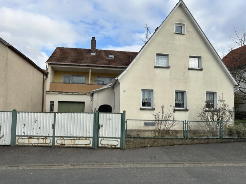 Außenansicht des Wohnhauses